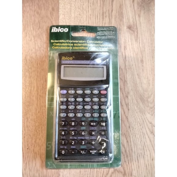 Vintage Ibico 099 99 Calculator Brand New In Package Scientific/ Conversion Calc - Picture 1 of 5
